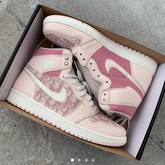 jordan 1 dior pink